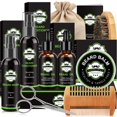thumbnail image 1 of Kit de barba LOKDLAWEN para hombre con jabón, acondicionador, aceite y bálsamo, 1 of 8