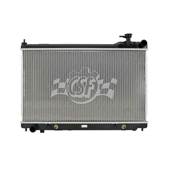 CSF 2984 1 Row Plastic Tank Aluminum Core Radiator