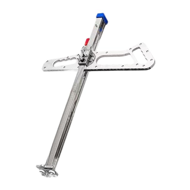 jinwen Gypsum Board Cutter Hand Push Plaster Board Cutting Tool for DIY Enthusiasts 17 Wheels