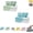 A+b, variant on Microfiber Cleaning Cloth in Box, 20-Pack Super Absorbent Lint-Free Towels, Reusable for Kitchen Car Home