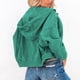 thumbnail image 4 of Chaqueta con capucha NikouMX para mujer Moda Un solo pecho, 4 of 6