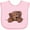 AD-Pink, variant on Inktastic Pocket Chocolate Doodle Boys or Girls Baby Bib