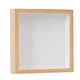 thumbnail image 5 of Caja de sombra con marco, elegante vitrina para guardar recuerdos, sellos, películas y deportes. 29x29cm, 5 of 9
