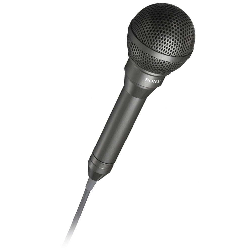 Sony F-115B Weather-Resistant Handheld Microphone – Designed for Outdoor Events, Live Performances, Broadcast & Public Speaking+ XLR to 1/4 TRS Cable + Bag + Cable Ties + More