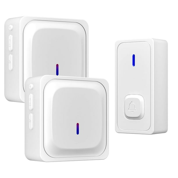 Timbre inalámbrico BN-LINK 2 receptores IP55 a prueba de agua 300 m