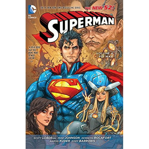 Pre-Owned Superman Vol. 4: Psi-War (the New 52) (Paperback) 1401250947 9781401250942