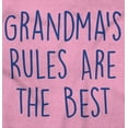 thumbnail image 2 of Grandmas Rules Best Cute Grandchild Toddler Boy Girl T Shirt Infant Toddler Brisco Brands 12M, 2 of 6