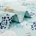 thumbnail image 3 of Smuge 3Pcs Queen Size Seashell Bedding,Soft Lightweight Microfiber Bedding Bedspreads Reversible Coverlet, 1 Quilt & 2 Pillow Shams (Blue), 3 of 10
