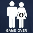 thumbnail image 3 of CafePress - Game Over Dark T Shirt - Men's Classic Graphic Cotton T-Shirt, 3 of 4