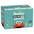 thumbnail image 4 of Diapers Size 2, 112 Count - Pampers Baby Dry Disposable Baby Diapers, Super Pack, 4 of 14