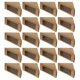 thumbnail image 3 of Caja de almacenamiento para 50 sándwiches, caja para envolver pasteles, caja de embalaje de papel kraft, 3 of 7
