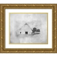 thumbnail image 1 of Murdock, Ramona 18x15 Gold Ornate Wood Framed with Double Matting Museum Art Print Titled - Family Barn II, 1 of 4