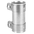 thumbnail image 2 of Conector de tubo de silenciador de escape, manguito de abrazadera doble, accesorio para automóvil de 2 pulgadas/51mm, 2 of 5