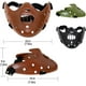 thumbnail image 4 of Hannibal Lecter Mask Cosplay The Silence of The Lambs Half Face Killer Prop Resin, 4 of 5