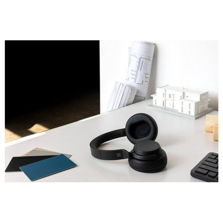 Microsoft - Surface Headphones 2 - Wireless Noise Cancelling Over-the-Ear with Cortana - Matte Black