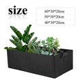 thumbnail image 3 of PENGXIANG 5PCS Rectangle Raised Plant Bed Garden Planter Elevated Vegetable Box Breathable Planting Grow Bag, 3 of 14