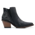 thumbnail image 6 of Apakowa Women’s Embroidery Western Ankle Cowgirl Boots, 6 of 8