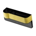thumbnail image 1 of LOVIVER Car Seat Filler Organizer Auto Side Storage Box for Phones Yellow Driver Yellow Driver Side, 1 of 8