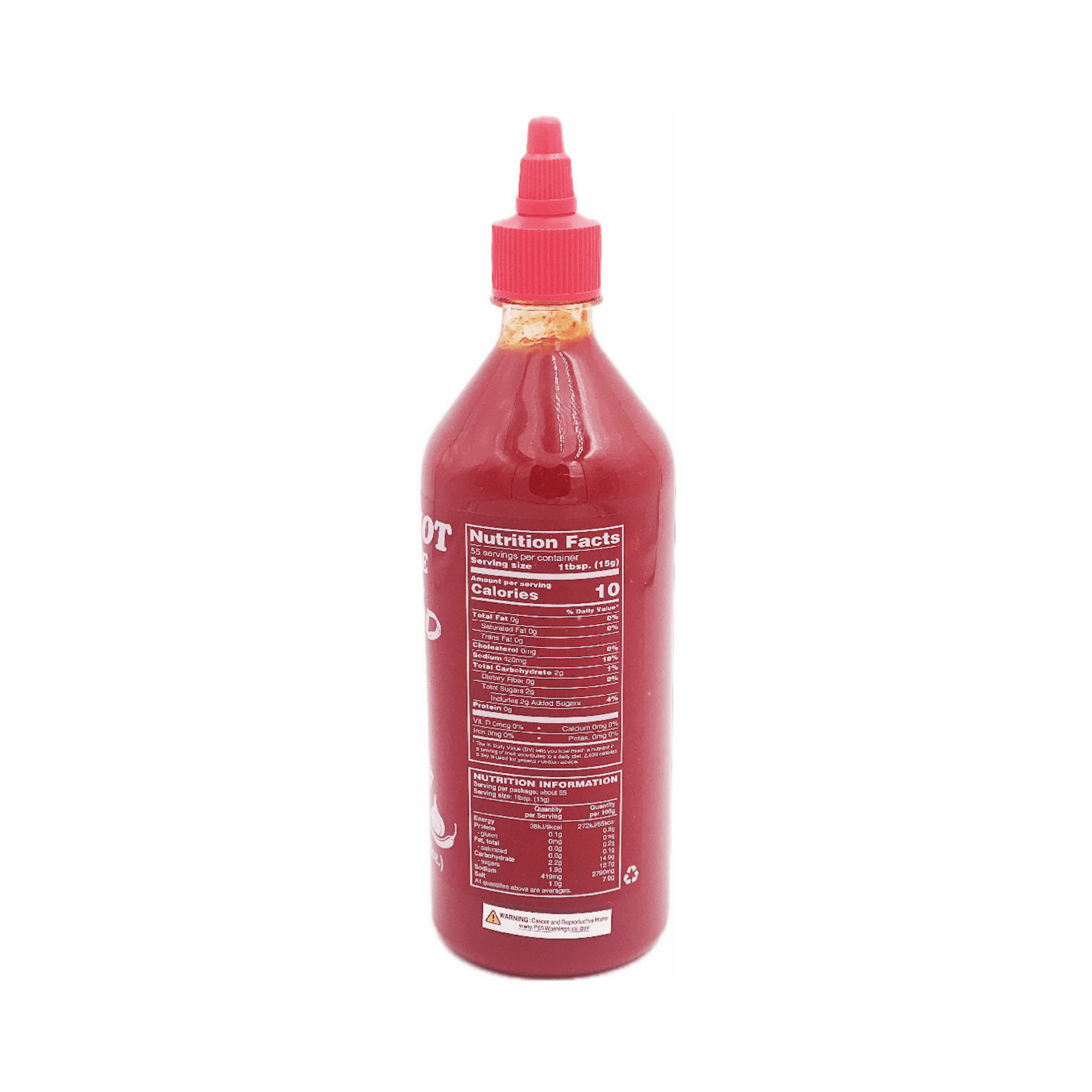 OX Brand Sriracha Hot Chili Sauce, 2-Pack, Bold & Fiery