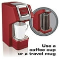 Hamilton Beach FlexBrew SingleServe Coffee Maker for Use with Single