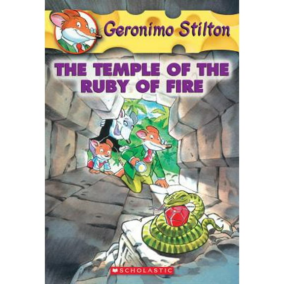 Pre-Owned Geronimo Stilton #14: The Temple of the Ruby of Fire, Volume 14 (Paperback) 0439661633 9780439661638