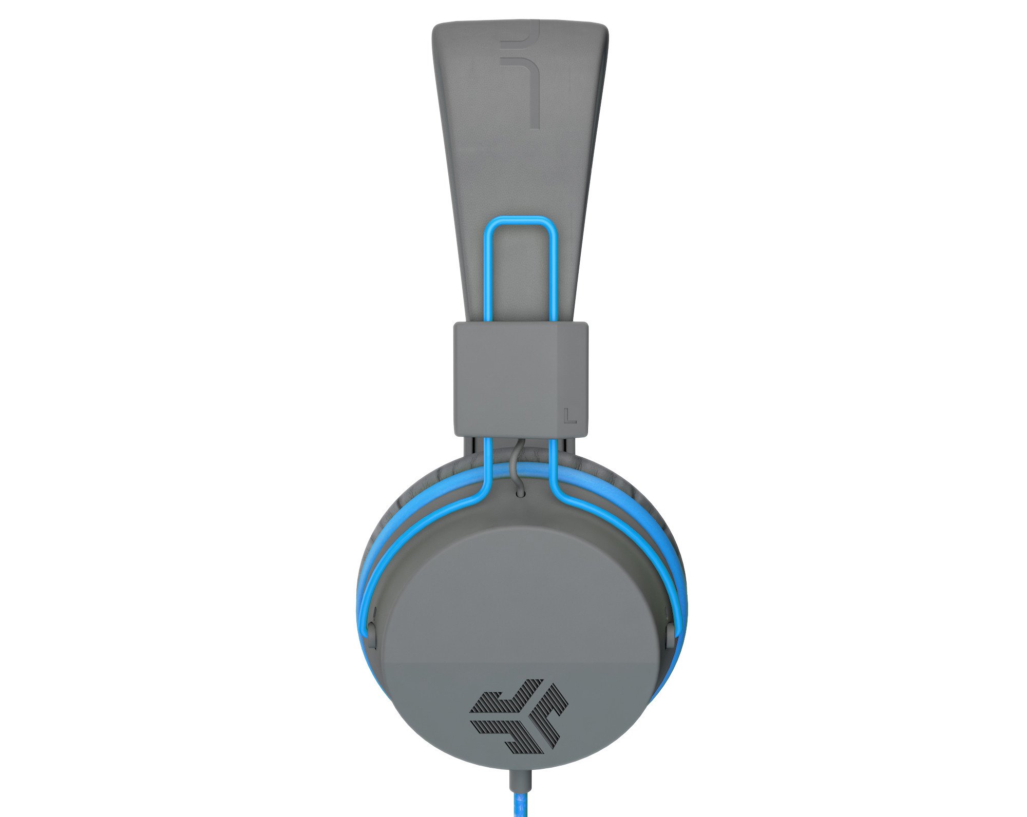 JLab JBuddies Studio On-Ear Kids Headphones, Grey/Blue photo 2