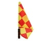 thumbnail image 3 of Bandera de árbitro de fútbol con mango ergonómico, bandera de árbitro de fútbol, bandera de señales para partidos de fútbol deportivos, para competición y entrenamiento, 3 of 7