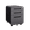 DARK GREY, variant on 3 Drawer Mobile File Cabinet Under Desk Office,Simple Style Versatile Storage Cabinet for Legal/Letter/A4 Files, 5 Wheel Design Anti-Tilting Cold Rolled Steel Waterproof Moisture-Proof Black