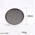 thumbnail image 3 of Tizuqe 9/10/11/12-Inch Pizza Pan Baking Tray Carbon Steel Baking Tins Easy to Use Gift, 3 of 12