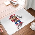 thumbnail image 5 of Lsque Sml Jeffy Pattern Doormat, Durable Flannel Fabric, Waterproof Stain and Fade Resistant, Low Profile,Indoor Outdoor Door Mats, Easy Clean Patio Entrance Mat, 16x24in, 5 of 8