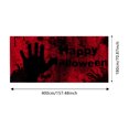 thumbnail image 3 of TIELUTT Halloween Garage Door Decorations Cover Banner Halloween Background for Photo Party Wall Star Flag Triangular Flag Boxes Flag Manga 5 Table Runners 72 Inches Long Indoor Banner Happy Birthday, 3 of 4