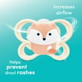 thumbnail image 3 of NUK Perfect Match Air Pacifiers, 0-6 months, 2 pack, 3 of 6