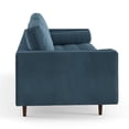 thumbnail image 4 of Pemberly Row Modern / Contemporary Performance Velvet Sofa in Ocean, 4 of 6