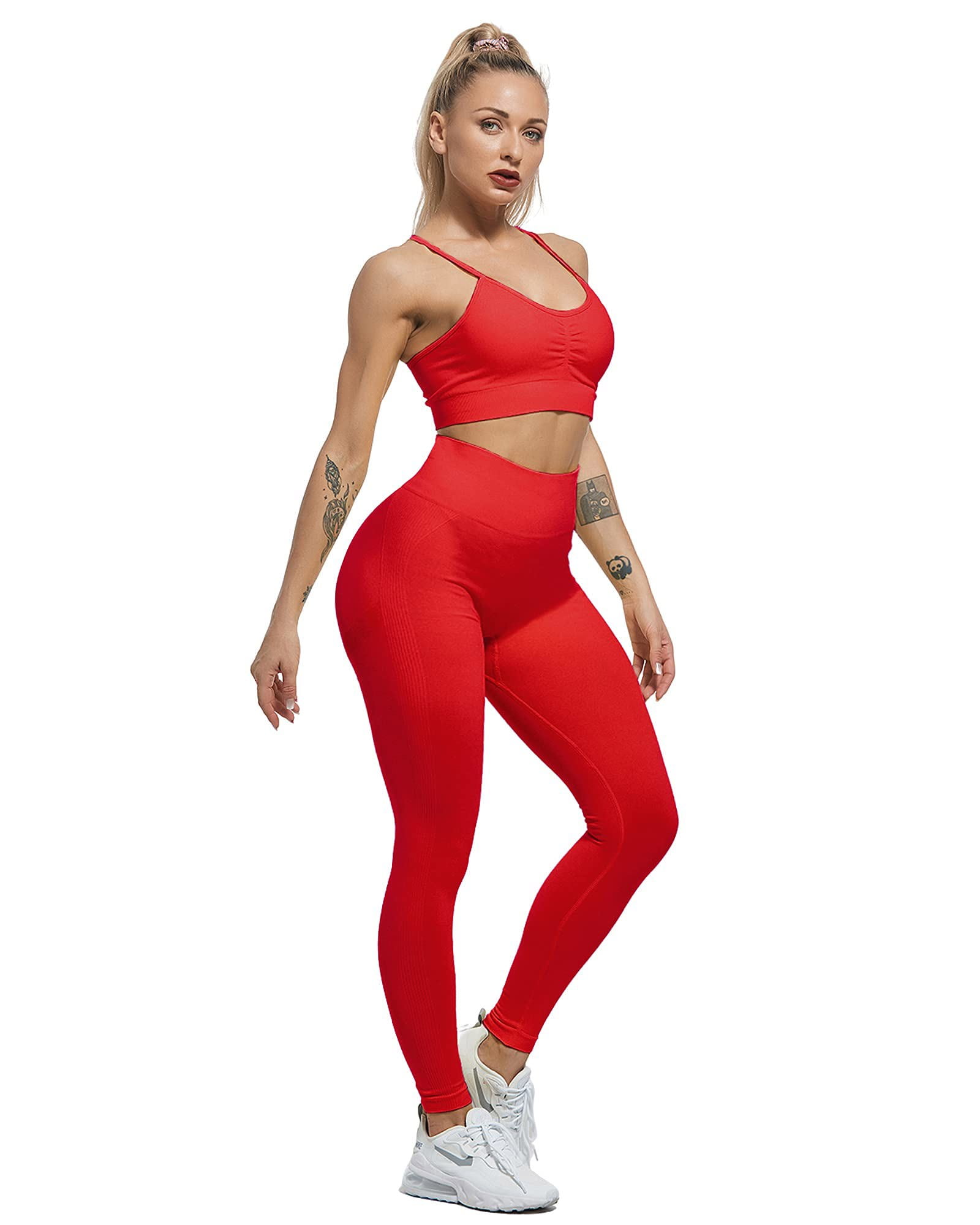 shascullfites melody red shaping leggings workout booty lifting leggin –  Savers Strore