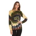 thumbnail image 5 of DARESAY Tie Dye Style Long Sleeve T-Shirt Men Women - Fun, Multi Color Tops, 5 of 7