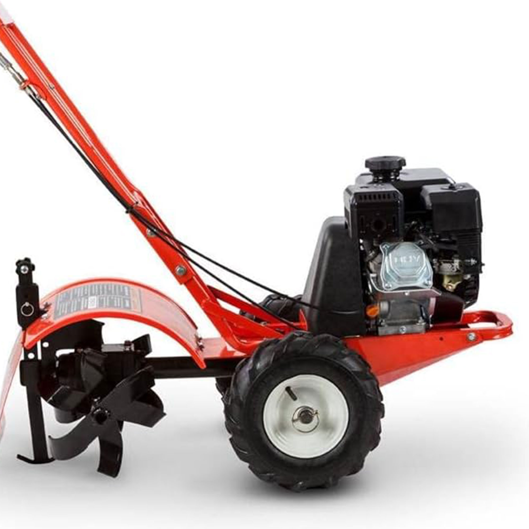 DR 11 Inch Rear Tine Walk Behind Tiller with Counter Rotating Tines, Orange - image 7 of 7