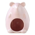 thumbnail image 4 of Nido para dormir de cerámica para hámster, escondite interior, casa escondite para Lemmings Rosa, 4 of 8