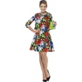 thumbnail image 1 of Vestido y chaqueta Costume Smiffys Day Of The Dead, 100% poliéster, 1 of 4