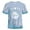 Sky Blue, variant on Womens Mushroom Graphic T-Shirt Short Sleeve Crewneck Botanical Print Tee Cottagecore Summer Top Casual Nature Shirt