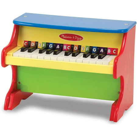 Ez Play Piano - Melissa & Doug Learn-to-Play Piano with 25 Keys and Color-Coded Songbook of 9 Songs