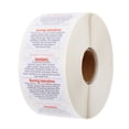 thumbnail image 3 of MasteelfCA Candle Warning Labels Wax Melting Safety Stickers for Candle Making (White), 3 of 8