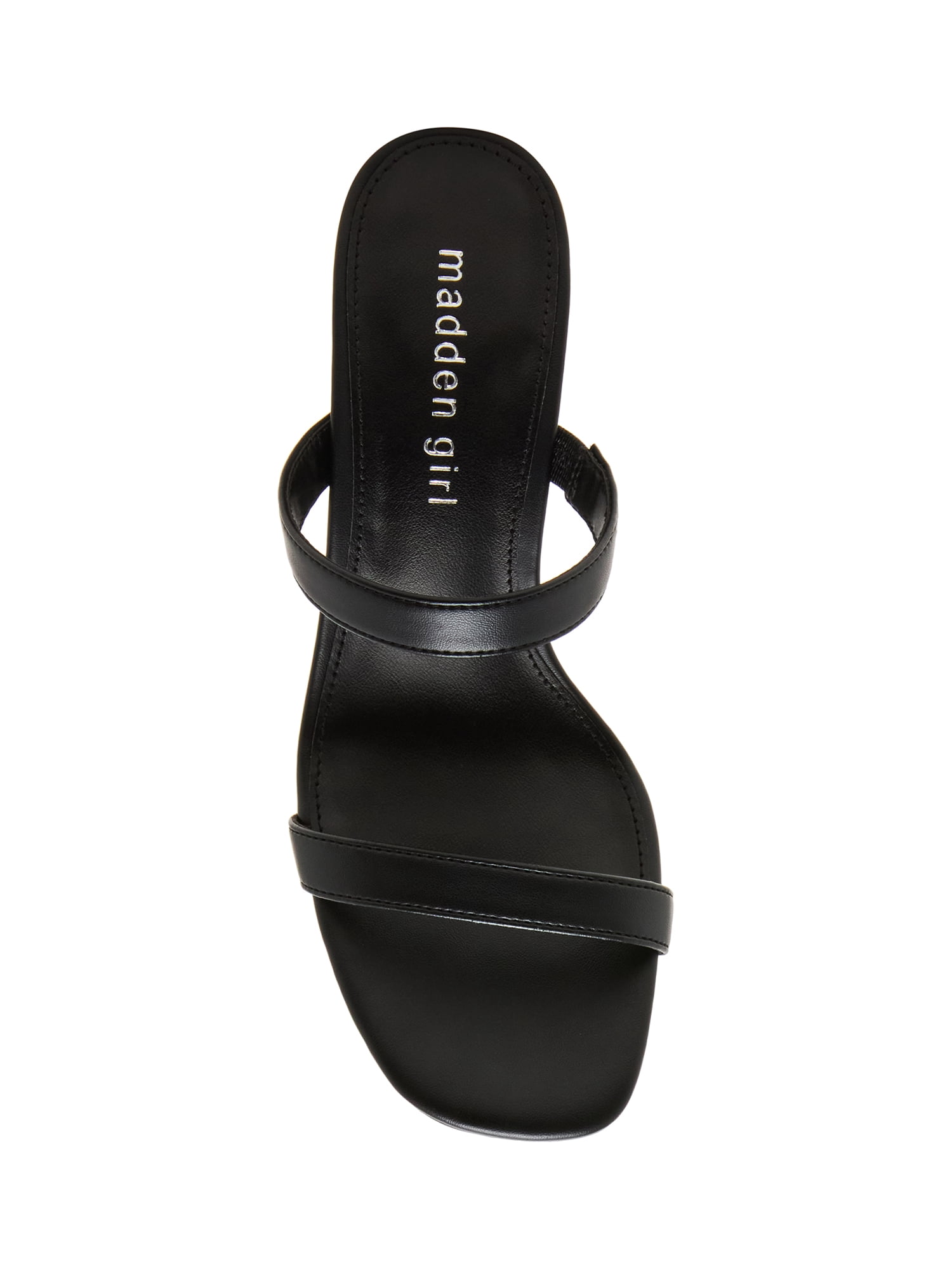 Madden Girl Women's Georgiie Two Strap Heeled Sandal