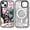 Skeleton, variant on Magnetic for iPhone 13 Magsafe Case Cute Aesthetic - Durable Shockproof 6.6 ft Drop Impact Phone Case Cover with Funny Fashion Skeleton 6.1" Black