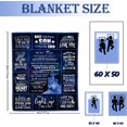 thumbnail image 4 of Gifts for Son, to My Son Blanket from Mom, Birthday Gift for Son, Son Gifts from Mom, Gifts for Grown Son, Son Birthday Graduation Gifts, Gifts for Adult Son Throw Blanket 60"X50", 4 of 6
