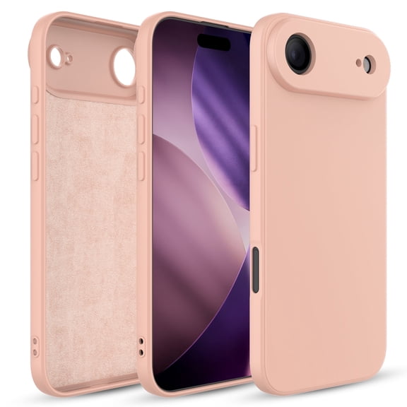 Elegant Choise for iPhone 17/17 Air/17 Pro/17 Pro Max Silicone Case Soft Anti-Scratch Protective Cover