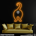 thumbnail image 2 of Craftnamesign Butt Dog Neon Sign, Pet Spa Wall Art, Nursery Wall Decor, 2 of 4