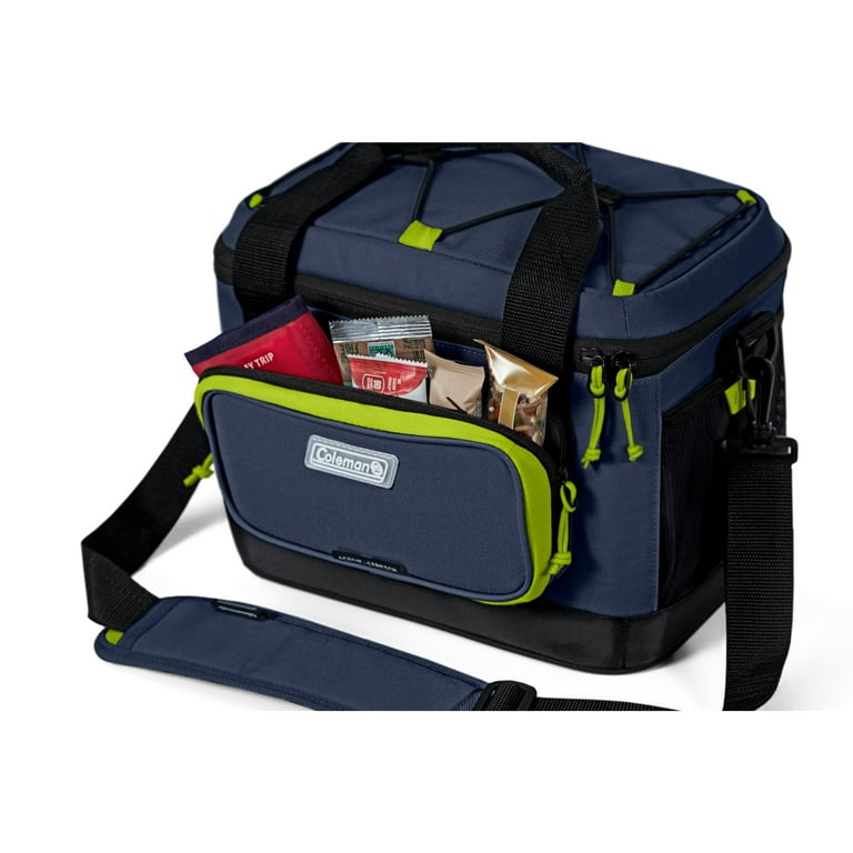 Coleman Soft Cooler 16 Cans Spider Mum Blue Insulated with