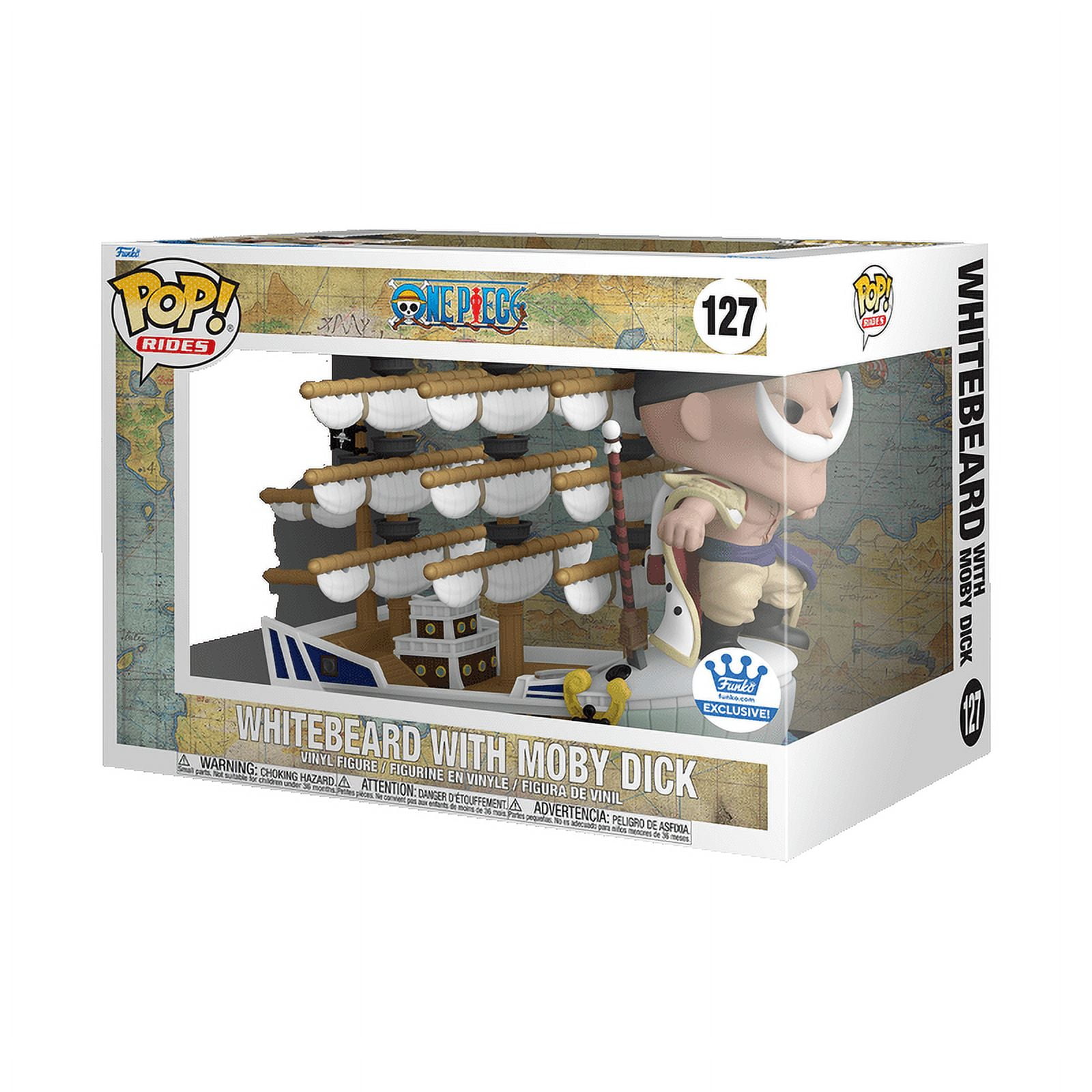 Funko Pop! Rides Deluxe: One Piece - Whitebeard with Moby Dick #127 Shop Exclusive