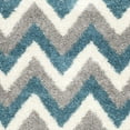 thumbnail image 2 of Safavieh Shag Kids Willis Zigzag Stripes Area Rug, 2 of 5