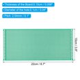 thumbnail image 2 of Unique Bargains 8.7' x 3.9' Circuit de Carte PCB, 2 Cartes de Soudure de Perfboard Prototype Pcs, Vert, 2 of 5